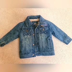 Urban Republic Size 2T Denim Sherpa Jacket
